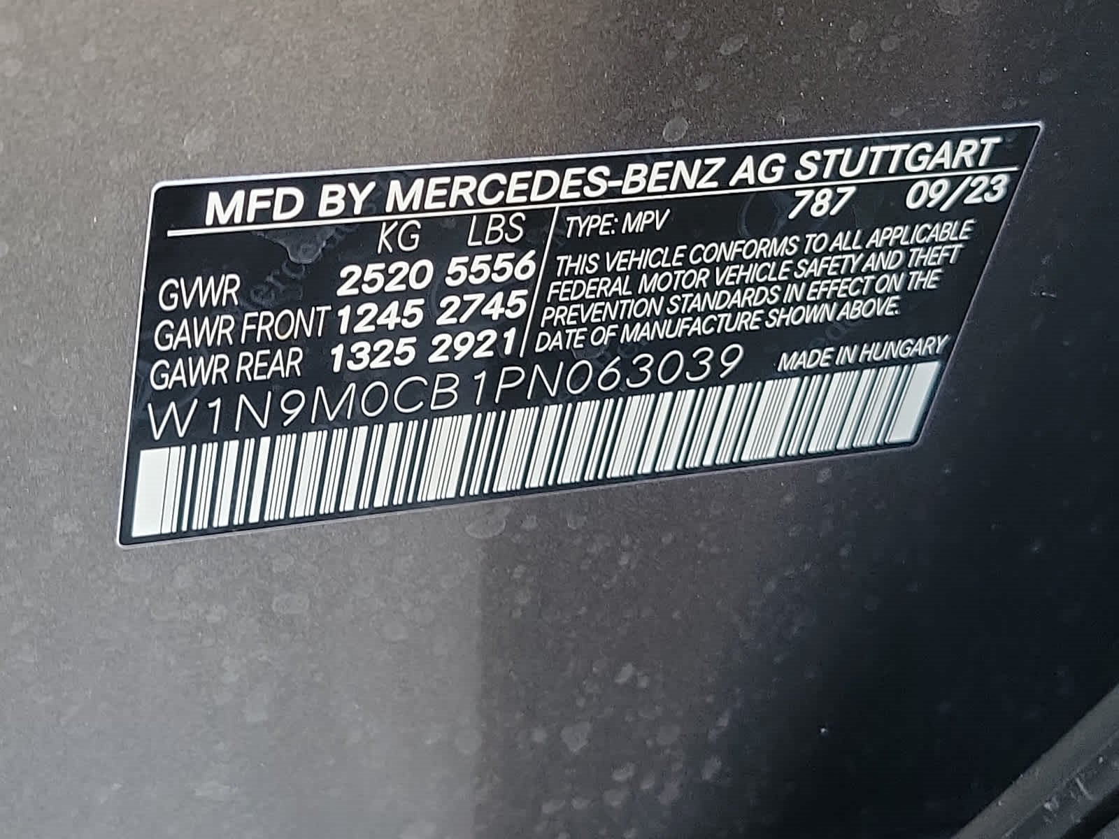 2023 Mercedes-Benz EQB EQB 250+ SUV